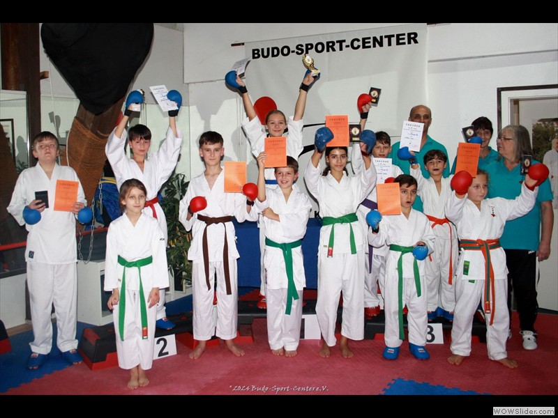 Schüler kumite Gruppe